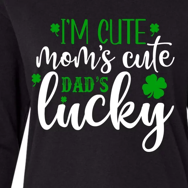 I M Cute Mom S Cute Womens Cotton Relaxed Long Sleeve T-Shirt