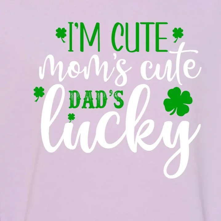 I M Cute Mom S Cute Garment-Dyed Sweatshirt