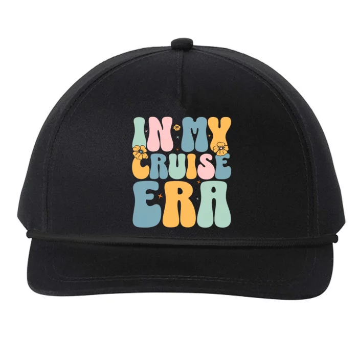 In My Cruise Era Family Vacation Funny Cruise Lover Snapback Five-Panel Rope Hat