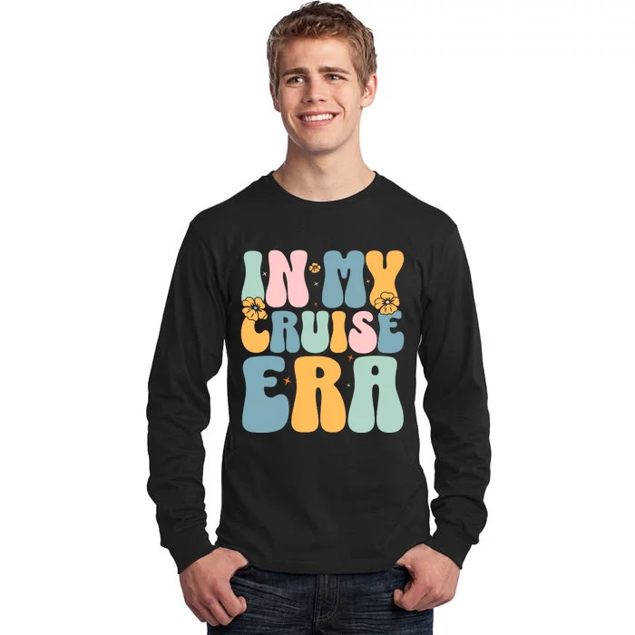 In My Cruise Era Family Vacation Funny Cruise Lover Tall Long Sleeve T-Shirt