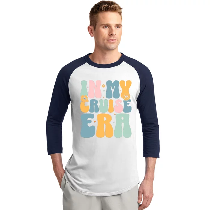 In My Cruise Era Family Vacation Funny Cruise Lover Baseball Sleeve Shirt