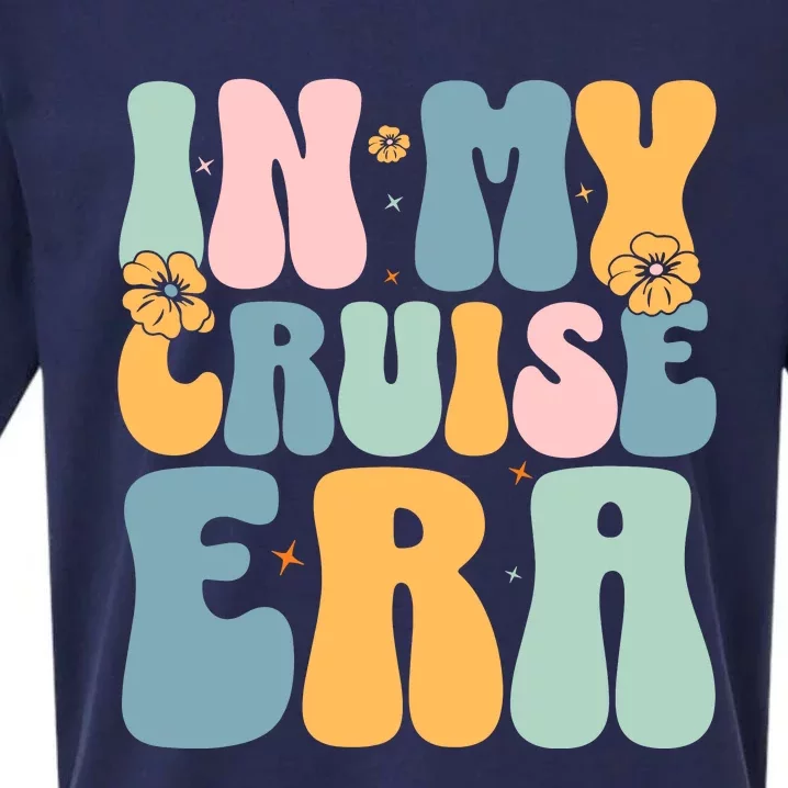 In My Cruise Era Family Vacation Funny Cruise Lover Sueded Cloud Jersey T-Shirt