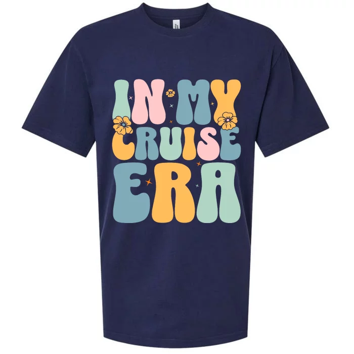 In My Cruise Era Family Vacation Funny Cruise Lover Sueded Cloud Jersey T-Shirt