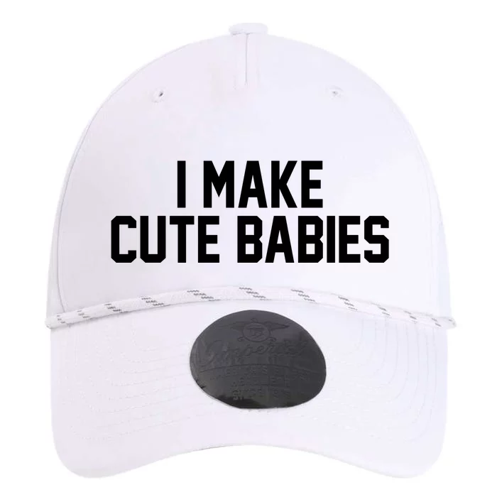 I Make Cute Babies Funny New Dad Mom Gift Performance The Dyno Cap