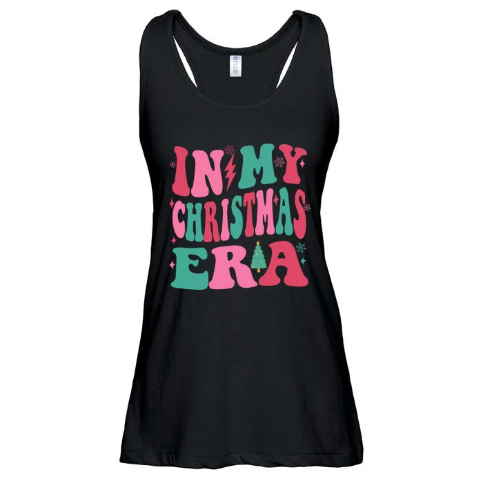 In My Christmas Era My Merry Era Funny Christmas Season Ladies Essential Flowy Tank