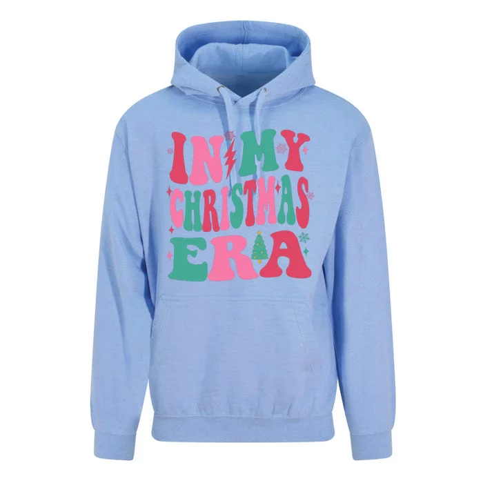 In My Christmas Era My Merry Era Funny Christmas Season Unisex Surf Hoodie