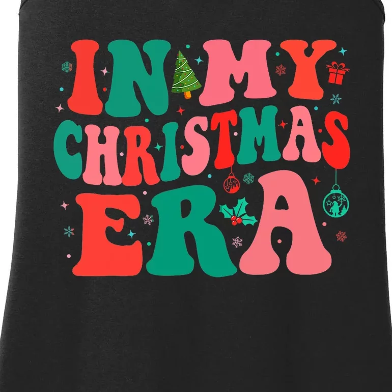 In My Christmas Era Family Matching Merry Christmas 2024 Ladies Essential Tank