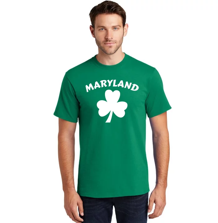 Irish Maryland Clover Tall T-Shirt