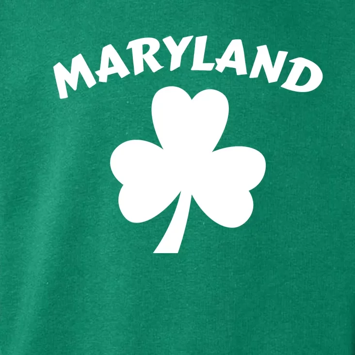 Irish Maryland Clover Toddler Hoodie