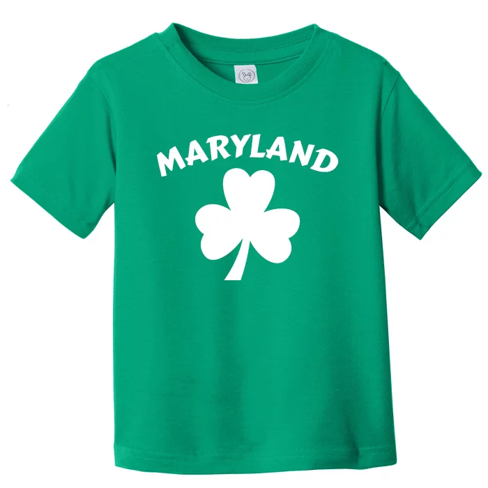 Irish Maryland Clover Toddler T-Shirt