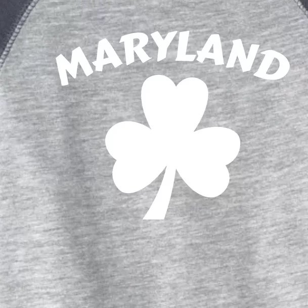 Irish Maryland Clover Toddler Fine Jersey T-Shirt