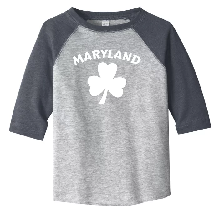 Irish Maryland Clover Toddler Fine Jersey T-Shirt