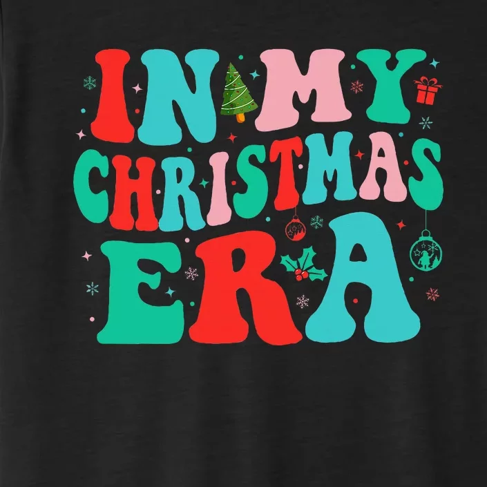 In My Christmas Era Cute Groovy Christmas Holiday ChromaSoft Performance T-Shirt