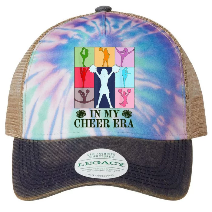 In My Cheer Era Cheer Leader Cheering Leadering Legacy Tie Dye Trucker Hat