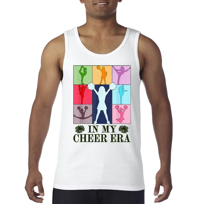 In My Cheer Era Cheer Leader Cheering Leadering Tank Top