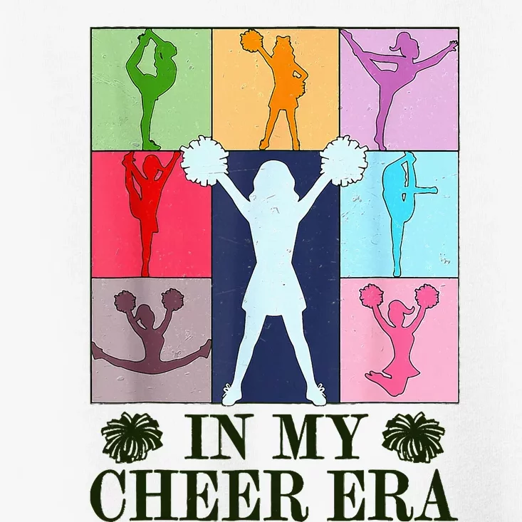 In My Cheer Era Cheer Leader Cheering Leadering Toddler T-Shirt