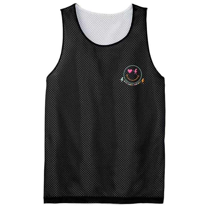 In My Cheer Mom Era Gifts Mesh Reversible Basketball Jersey Tank