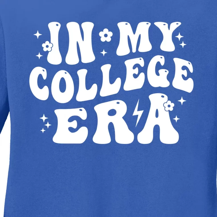 In My College Era New College Student High School Graduation Gift Ladies Long Sleeve Shirt