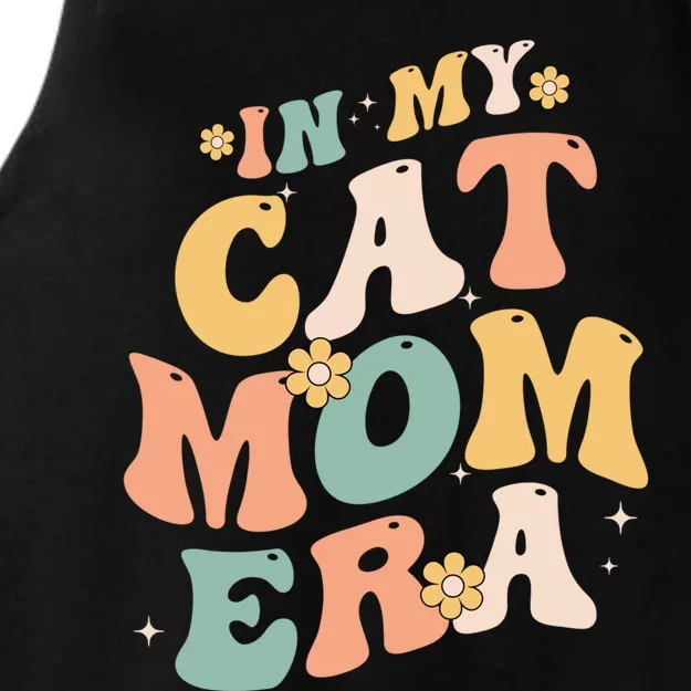 In My Cat Mom Era Funny Mom MotherS Day Cat Lover Groovy Funny Gift Ladies Tri-Blend Wicking Tank