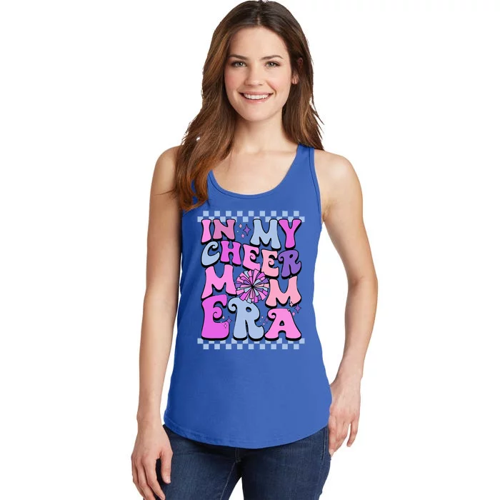 In My Cheer Mom Era Trendy Cheerleading Football Mom Life Ladies Essential Tank