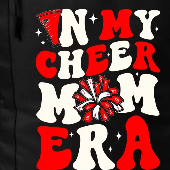 In My Cheer Mom Era Trendy Cheerleading Football Mom Life Daily Commute Backpack