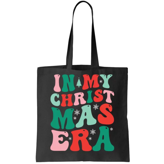 In My Christmas Era Groovy Xmas Tote Bag