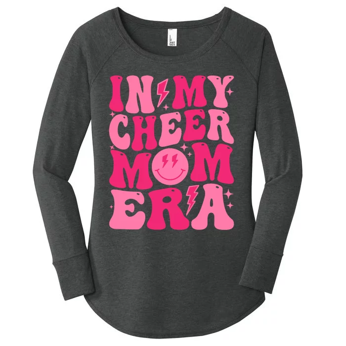 In My Cheer Mom Era (On Back) Women's Perfect Tri Tunic Long Sleeve Shirt