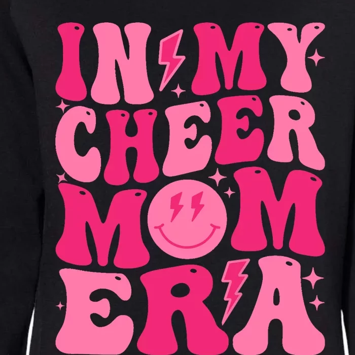 In My Cheer Mom Era (On Back) Womens California Wash Sweatshirt