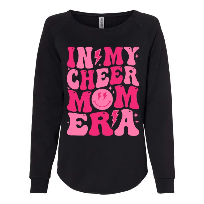 In My Cheer Mom Era (On Back) Womens California Wash Sweatshirt