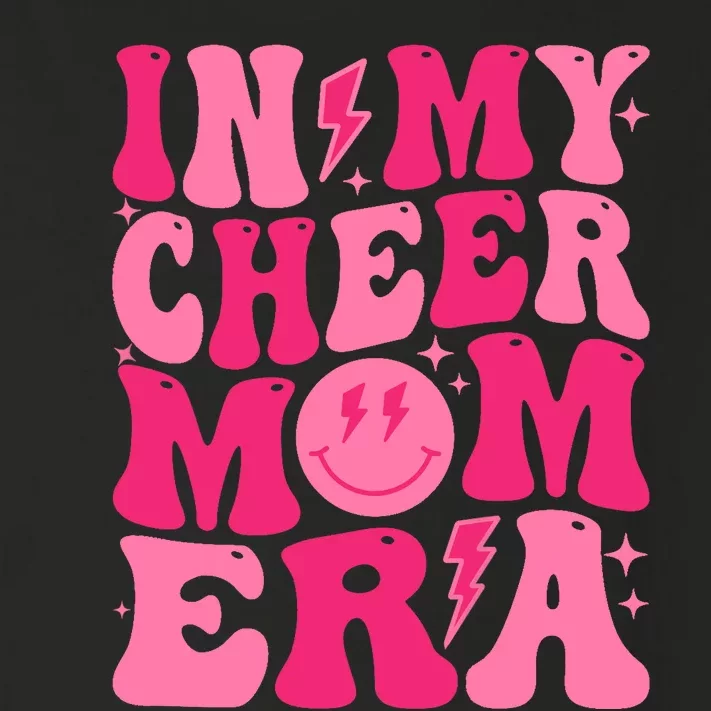 In My Cheer Mom Era (On Back) Toddler Long Sleeve Shirt