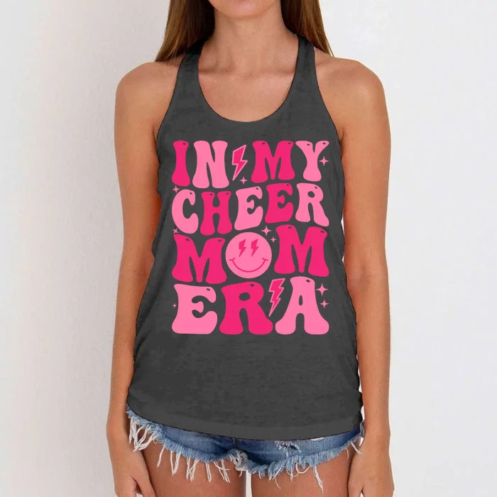 In My Cheer Mom Era (On Back) Women's Knotted Racerback Tank