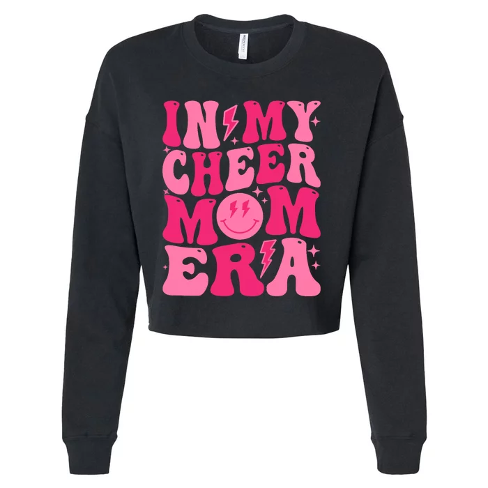 In My Cheer Mom Era (On Back) Cropped Pullover Crew