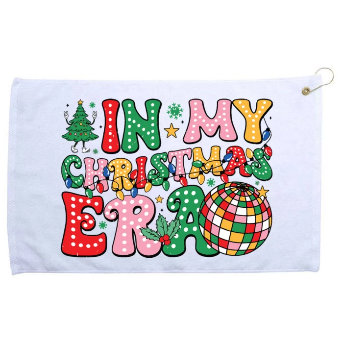 In My Christmas Era Family Matching Merry Christmas 2024 Grommeted Golf Towel