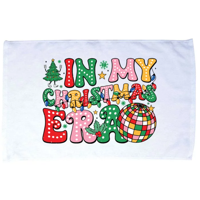 In My Christmas Era Family Matching Merry Christmas 2024 Microfiber Hand Towel