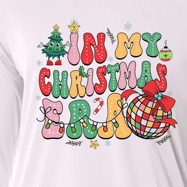 In My Christmas Era Cute Groovy Christmas Holiday Xmas Cooling Performance Long Sleeve Crew