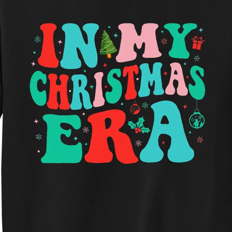 In My Christmas Era Cute Groovy Christmas Holiday Xmas Sweatshirt