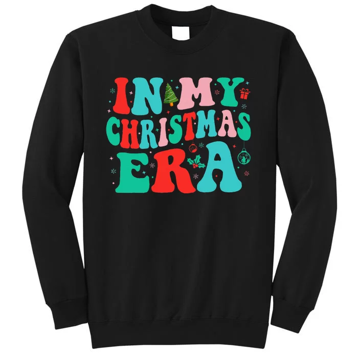 In My Christmas Era Cute Groovy Christmas Holiday Xmas Sweatshirt