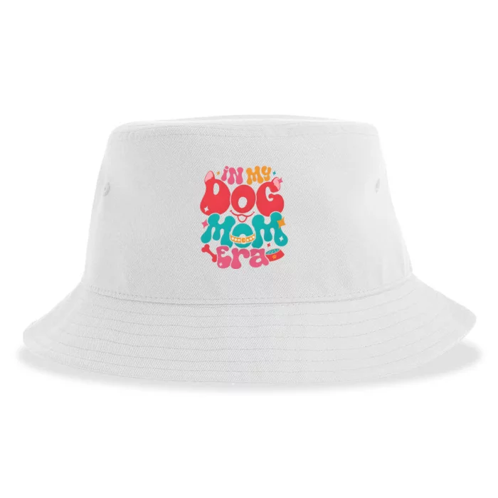 In My Dog Mom Era Funny Dog Lover Sustainable Bucket Hat