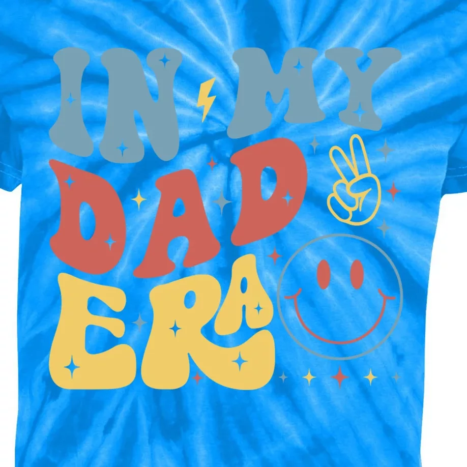 In My Dad Retro Funny Dad Dada Father Daddy Era Fathers Day Gift Kids Tie-Dye T-Shirt