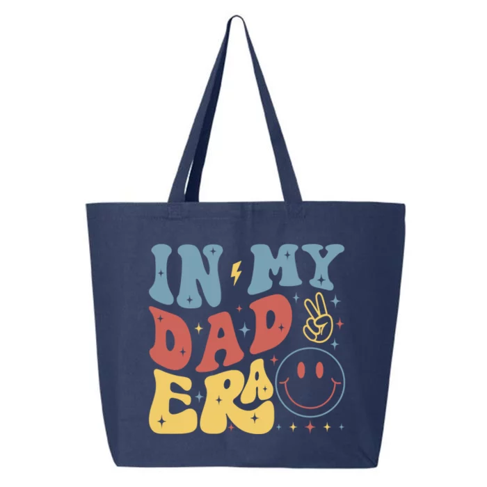 In My Dad Retro Funny Dad Dada Father Daddy Era Fathers Day Gift 25L Jumbo Tote