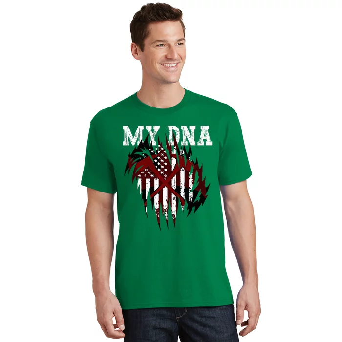 In My Dna Ripped Design Braveheart Firefighters T-Shirt