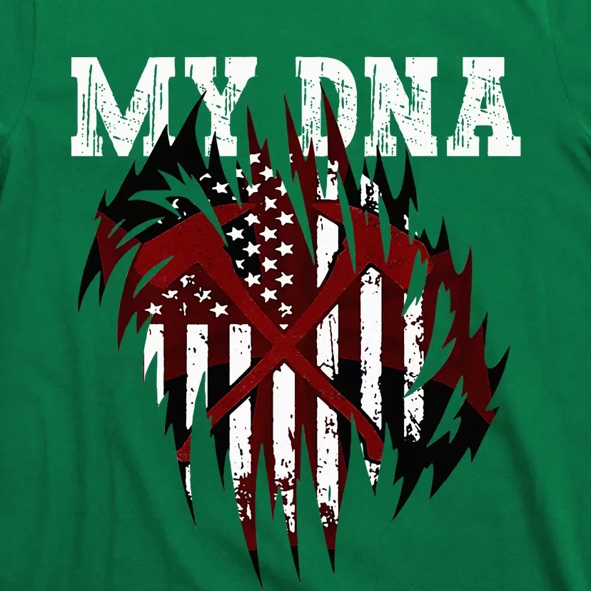 In My Dna Ripped Design Braveheart Firefighters T-Shirt