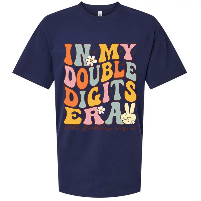 In My Double Digits Era 10th Birthday Sueded Cloud Jersey T-Shirt