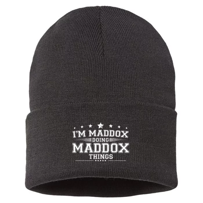 Im Maddox Doing Maddox Things Sustainable Knit Beanie