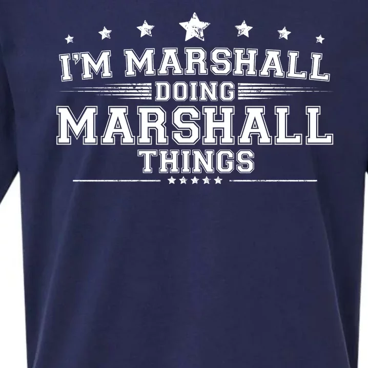 Im Marshall Doing Marshall Things Sueded Cloud Jersey T-Shirt