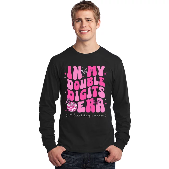 In My Double Digits Era 10th Birthday Version Long Sleeve Shirt