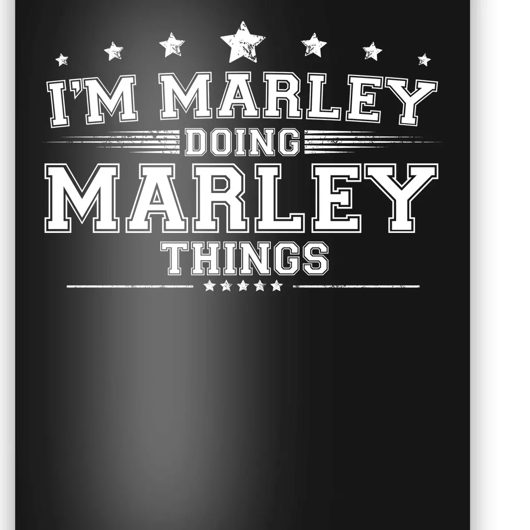 Im Marley Doing Marley Things Poster