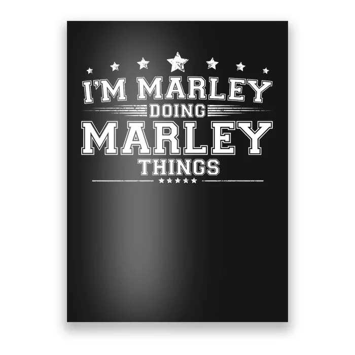 Im Marley Doing Marley Things Poster