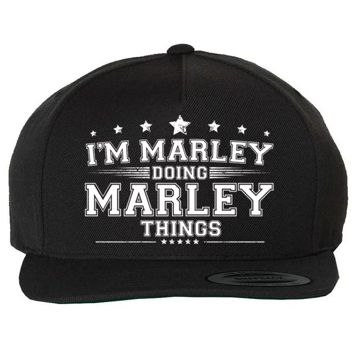 Im Marley Doing Marley Things Wool Snapback Cap