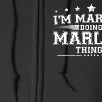 Im Marley Doing Marley Things Full Zip Hoodie